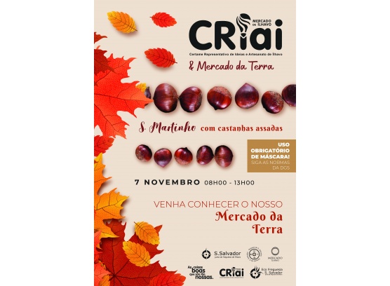 CRIAI + MERCADO TERRA DIA 7 DE NOVEMBRO 